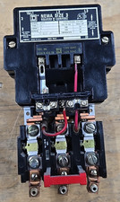 Square D 8536SE01 NEMA Size 3 3-pole Motor Coil Starter 90 Amp