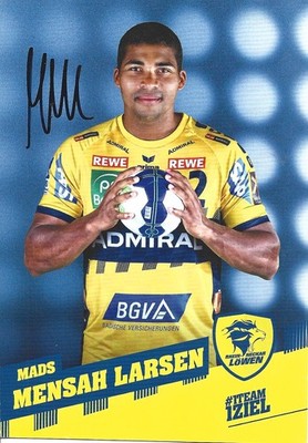 MADS MENSAH LARSEN-HANDBALL-EM 26-DÄNEMARK-RHEIN NECKAR LÖWEN