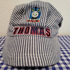 Thomas the Tank Engine Train Engineer Children's Kids Striped Conductor Cap Hat