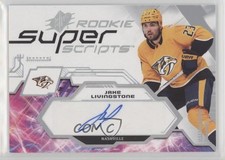 2023-24 SPx Super Scripts Rookies Jake Livingstone #SSR-JL Auto 0cv