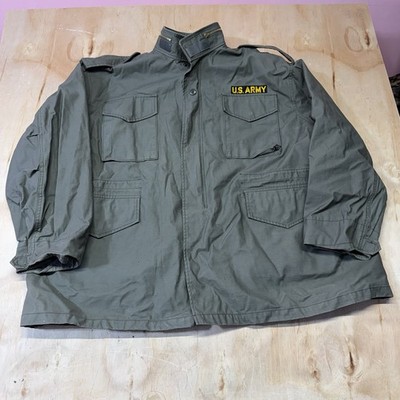 Alpha Industries M-65 Field Coat Mens XXXXL GreenCold Weather Military Jacket