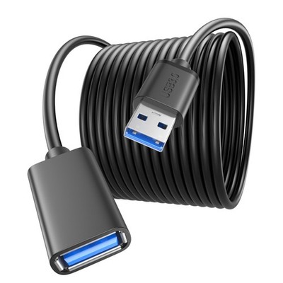 USB Extension Cable 15 ft, Type 3.0 A Male to Female Extender Cord with 5Gbps...