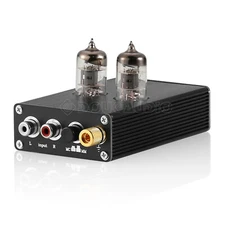 HiFi MM/MC Phono Turntable Tube Preamplifier Mini Class A Phono Stage Preamp