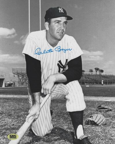 Clete Boyer Autographed Signed 8x10 Photo RARE! NY Yankees - w/CAS COA - Picture 1 of 1