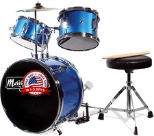 Bateria Musical Para NIños De Inicio Aprendiz Platillos Bombos Timbal Calidad