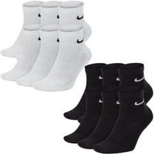 Nike Dri-Fit Unisex Everyday Cushioned Training Ankle Socks 3/6 Pairs