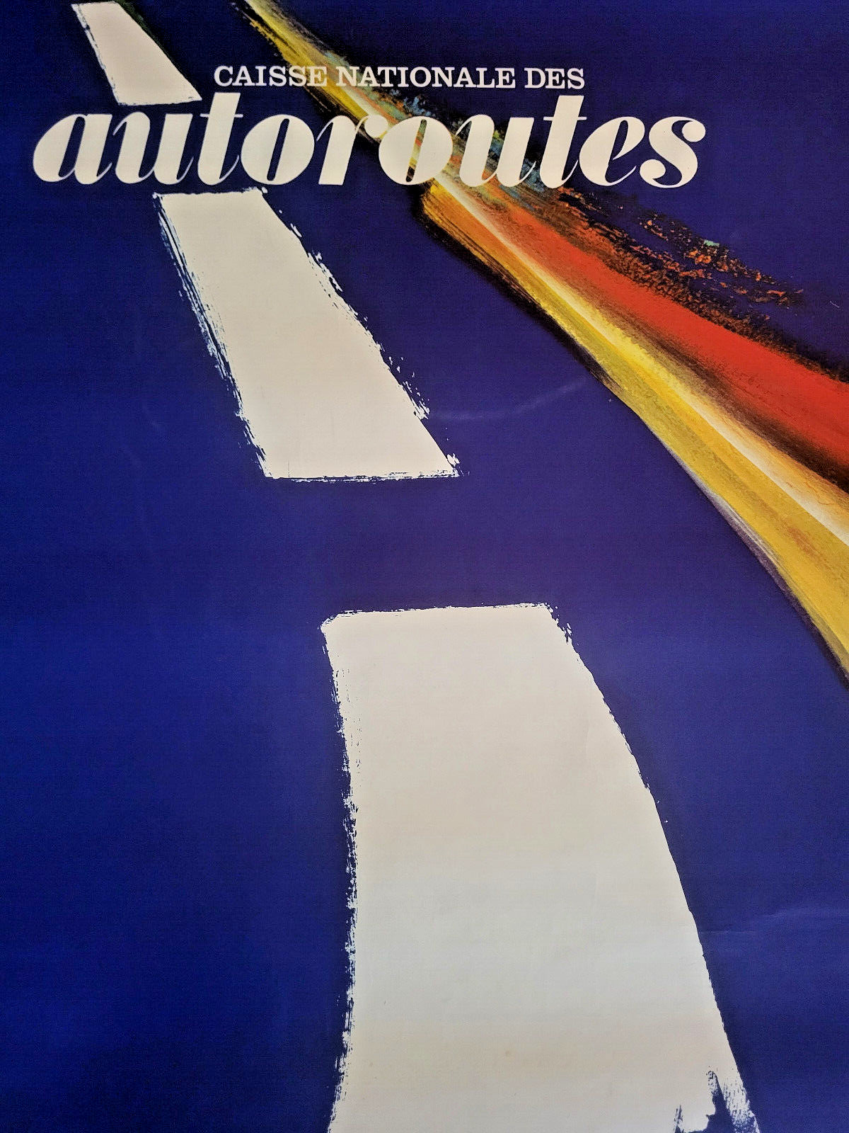 LEFORT - LITHOGRAPHIE ORIGINALE - EMPRUNT D'ETAT - AUTOROUTES - 1967 image 3
