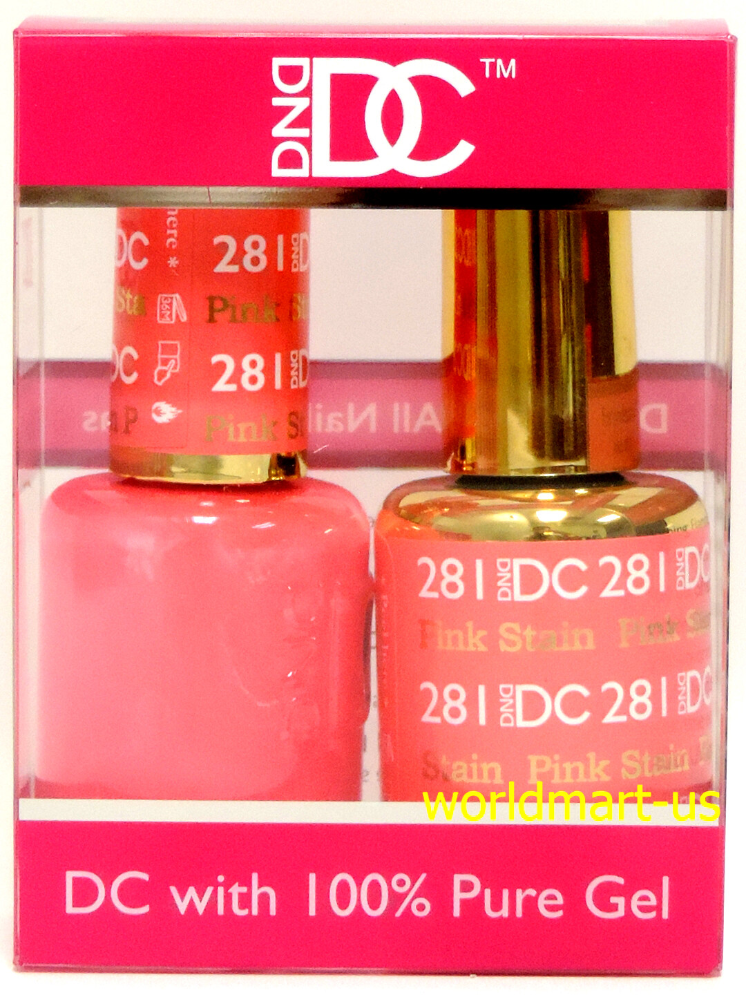 DND DC Duo Gel Color Matching Polish 18ml-0.6fl.oz Color DC043- DARK