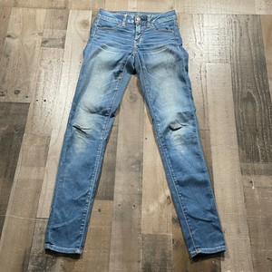 American Eagle Jeans Womens 00 Low Rise 