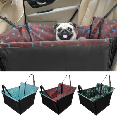 Waterproof Dog Rear Back Car Seat Cover Strong Protector Pet Hammock Mat  Blanket