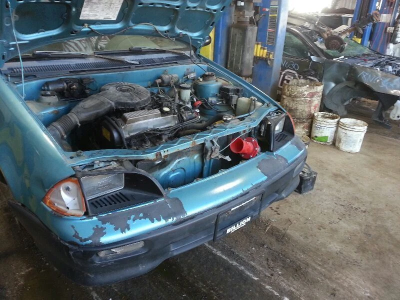 Passenger Right Headlight Composite Hatchback Fits 90-94 FIREFLY 1711066 - Image 2 of 4