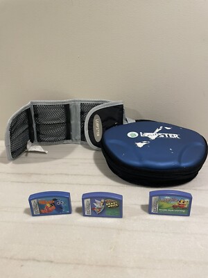 Soft Wallet Carrying Case, Console Case, 3 Games, Nemo, Draw&write,letter pillar