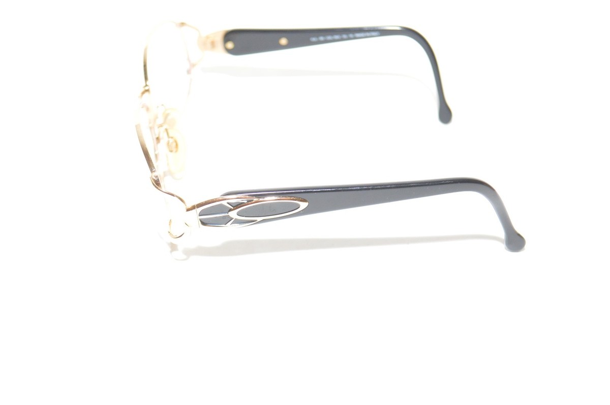 Kenneth Jay Lane Black and Gold Sunglasses Vintage KJL KENNETH JAY LANE KJL356 Bk Red and Black  main image 3