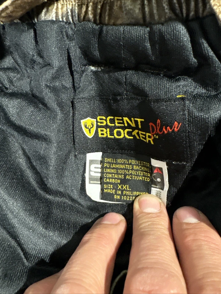 Bloqueador de aromas Plus para hombre talla XXL ventaja madera cintura elástica cremallera patas Foto 3 de 4