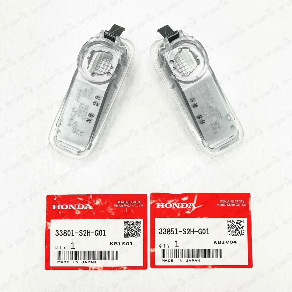 JDM GENUINE HONDA CIVIC EK9 TYPE-R SIDE MARKER CLEAR SET OF 2 LEFT + RIGHT - Image 2 of 4