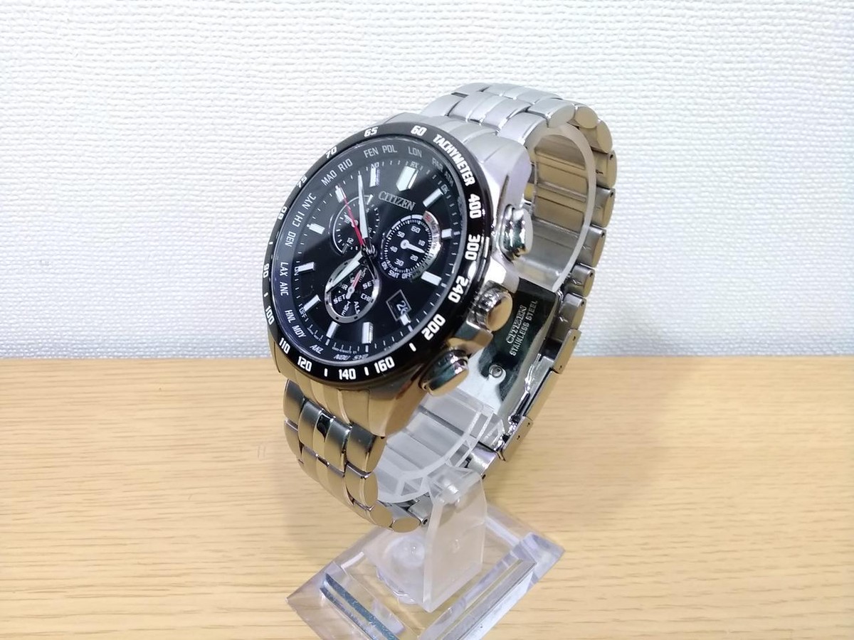 CITIZEN ECO DRIVE CHRONOGRAPH QUARTZ CB5874-90E N-4944 CITIZEN ECO DRIVE CHRONOGRAPH QUARTZ CB5874-90E N-4944