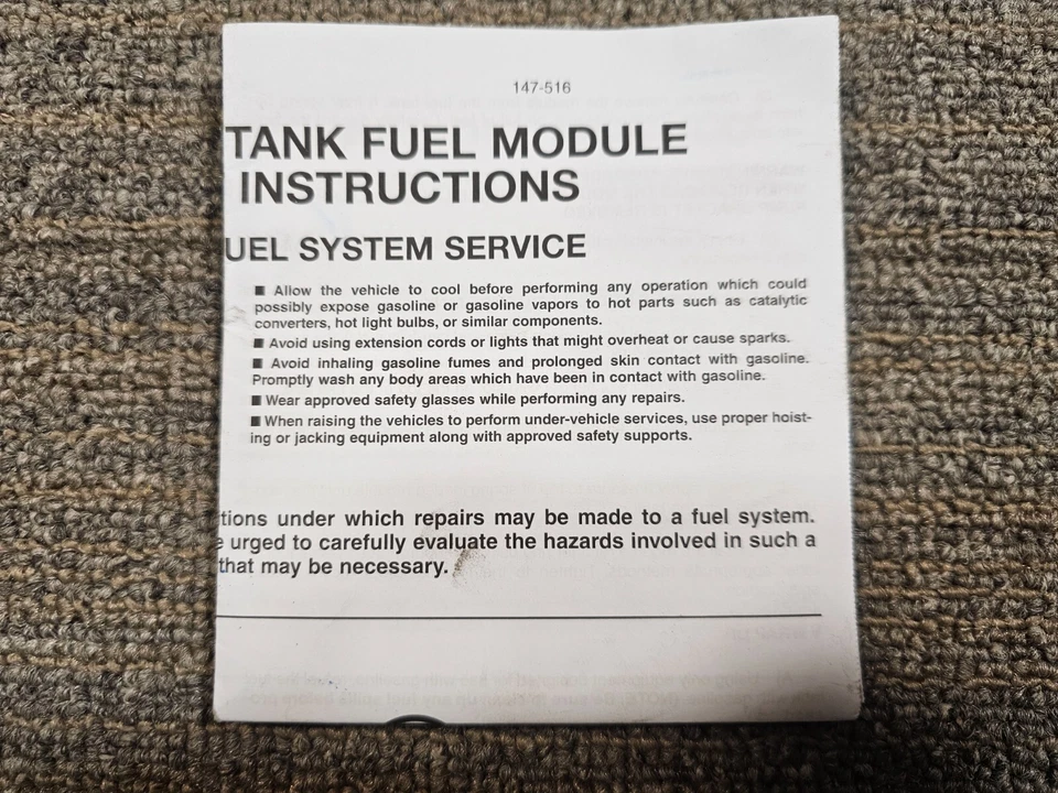Conjunto de módulo de bomba de combustible Delphi FG0048 para Chevrolet Malibu 1997-1997 Foto 3 de 4