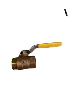 VINTAGE BRASS MILWAUKEE SHUT OFF VALVE. 3/4" 600 WOG