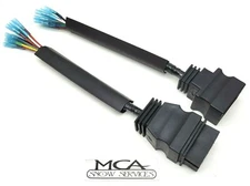 BOSS SNOW PLOW 11 PIN HARNESS REPAIR CONNECTORS TRUCK/PLOW MSC03751 MSC03752