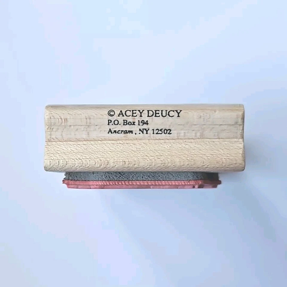 FLIGHT #725 Acey Deucy резиновый штамп женщина вентилятор колибри Senorita красоты H333 - Изображение 2 из 4