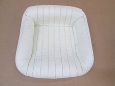 94-02 Trans Am Convertible White Leather Rear Lower Seat Bottom 1108-3