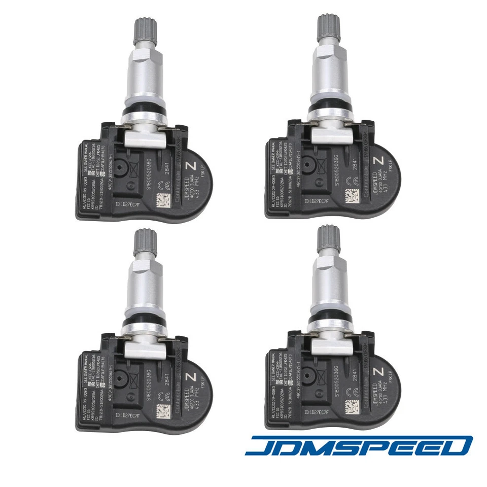 4Pcs Tire Pressure Sensor TPMS For Nissan Altima Maxima Murano Pathfinder 433MHz - Image 3 of 4