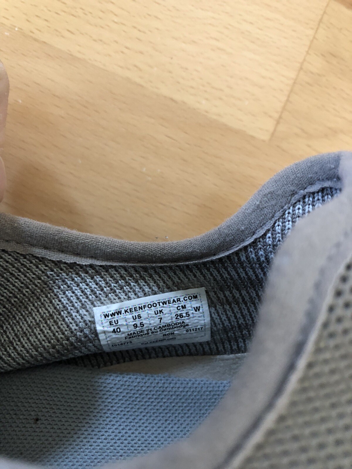 Scarpe sneakers Keen donna Uneek EXO rosa malva escursionismo trail rete stringate 9 5