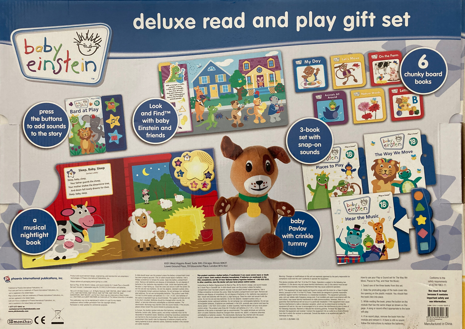 baby einstein deluxe read and play set