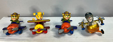 1989 - McDonald's - Disney's TaleSpin Happy Meal Toys - Lot of 4 - VG