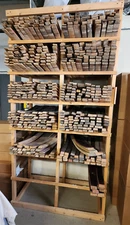 Used Authentic Wine Barrel Staves (2) - Free Shipping