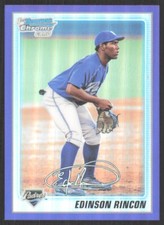 2010 Bowman Chrome Prospects Purple Refractor 1st Edinson Rincon /999 #BCP39