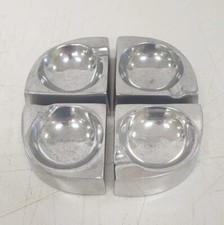 aluminum designer ufo ashtrays giancarlo piretti castelli anonymous empty pocket