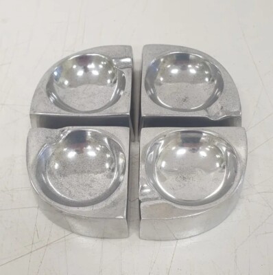 aluminium designer aschenbecher ufo giancarlo piretti castelli anonima leer tasche