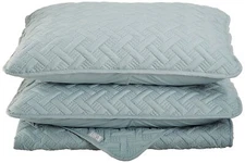 VCNY Home Quilt Super Soft Reversible Bedding Set with Matching Shams, Full/Q...