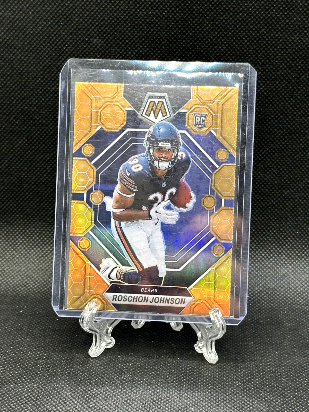 2023 Panini Mosaic Honeycomb #359 Roschon Johnson Chicago Bears Rookie