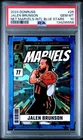 JALEN BRUNSON 2024 Donruss Net Marvels INTERNATIONAL BLUE STARS /99 PSA 10 *vc