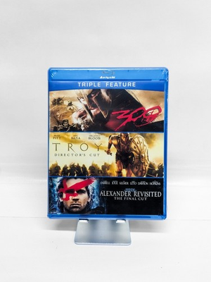 #ad 300 Troy Director#x27;s Cut Alexander Revisited Blu ray RARE OOP HTF NEW SEALED $14.99