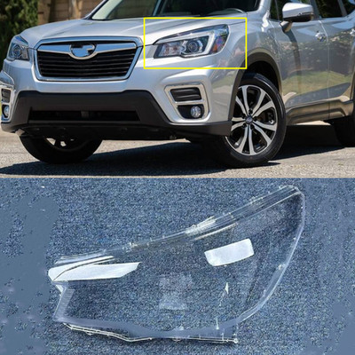 For Subaru Forester 19-21 Headlight Cover Lens Glass Shell Front Headlamp Left
