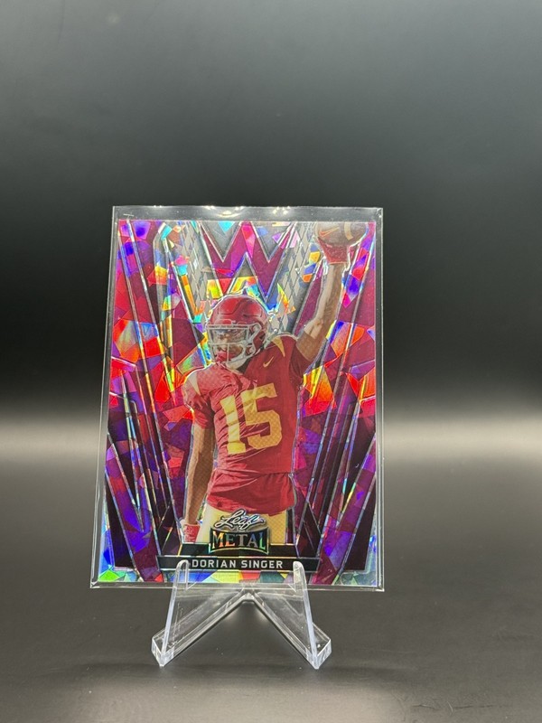 2024 Leaf Metal - Dorian Singer #36 Pink /5 (RC)