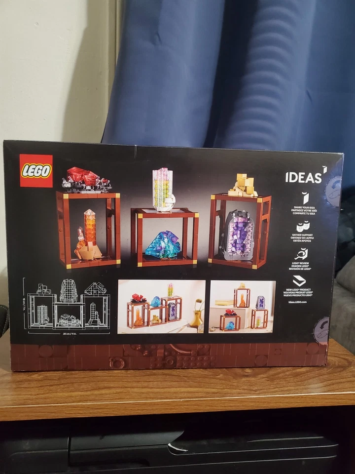 LEGO® Ideas Mineral Rock Collection 21362 With Display Stands, Home Decor - Image 3 of 4