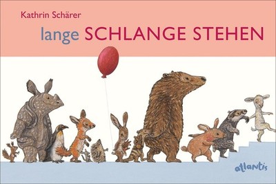 Lange Schlange stehen Kathrin Schärer