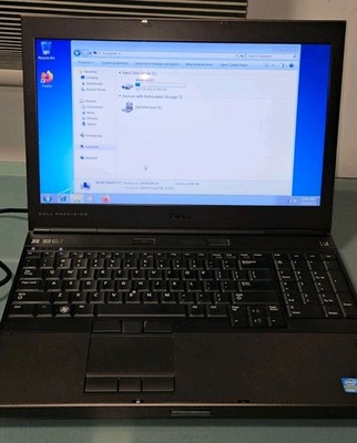 Dell Precision M4600 15.6   i7-2760QM W/ NVIDIA 8GB RAM 320GB Hhd W7 READ 