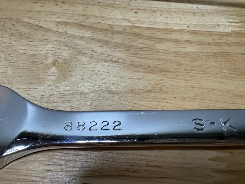 SK / S-K Tools SAE Combination Wrench, 11/16". 88222. 12 Point - Image 4 of 4