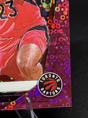 PRIZM PINK DISCO PRIZM ROOKIE #241 JAMAL SHEAD RC /50 TORONTO RAPTORS - Picture 4 of 11