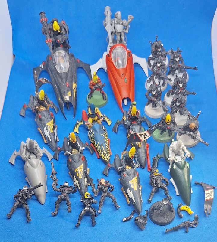 Warhammer 40k Mixed Vintage Eldar Job Lot Games Workshop OOP 1990s