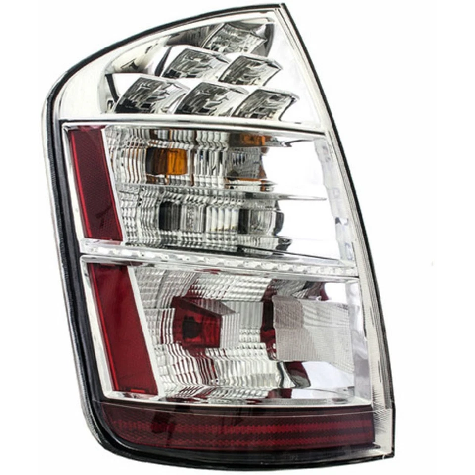 Luz trasera izquierda transparente y roja Dorman 1611580 para Toyota Prius 2006-2009 Foto 4 de 4
