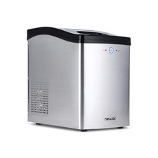 Newair Nugget Sonic Speed Countertop Crunchy Ice Maker Machine -Stainless Steel