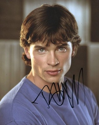 TOM WELLING SIGNED PHOTO SMALLVILLE (6) VIDEO BEWEIS