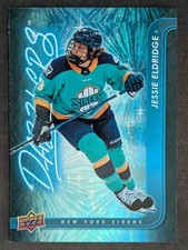 Jessie Eldridge BLUE DAZZLERS! 2024-25 Upper Deck PWHL! Sirens! Card #DZ-9