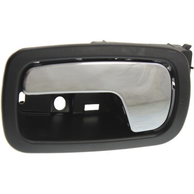 Door Handle Front Inner Inside Black & Chrome Driver Side Left LH LF for Cobalt